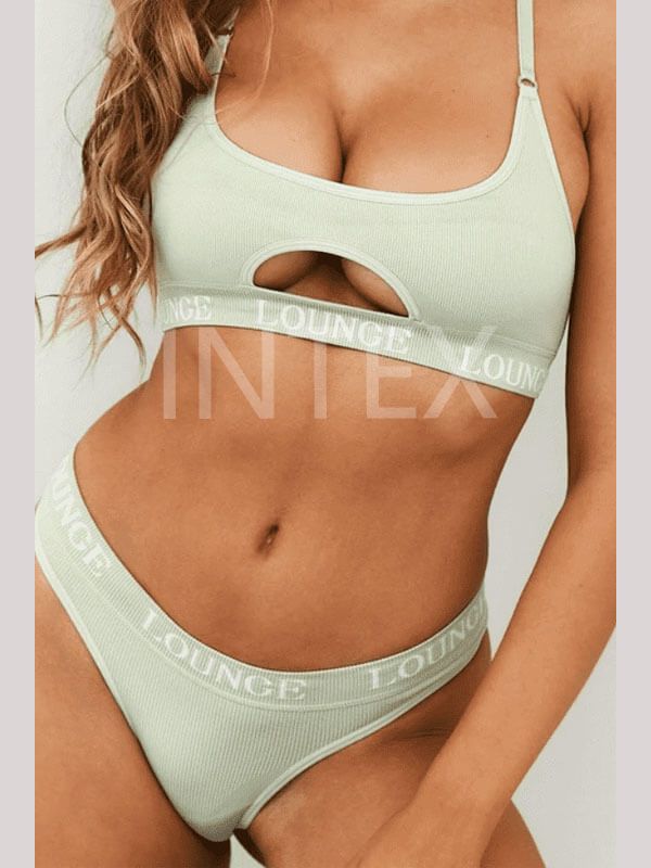 Seamless Ladies Ribbed suit