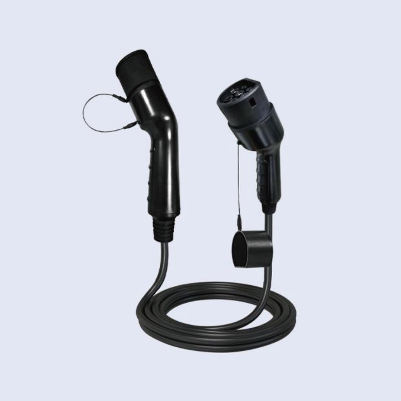 EU AC TYPE2 32A 7KW Male & Female Extension Cables-2 EU AC TYPE2 32A 7KW Male & Female Extension Cables-2