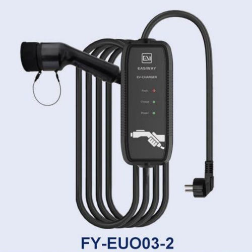 EU Indicator Light Portable EV Charger