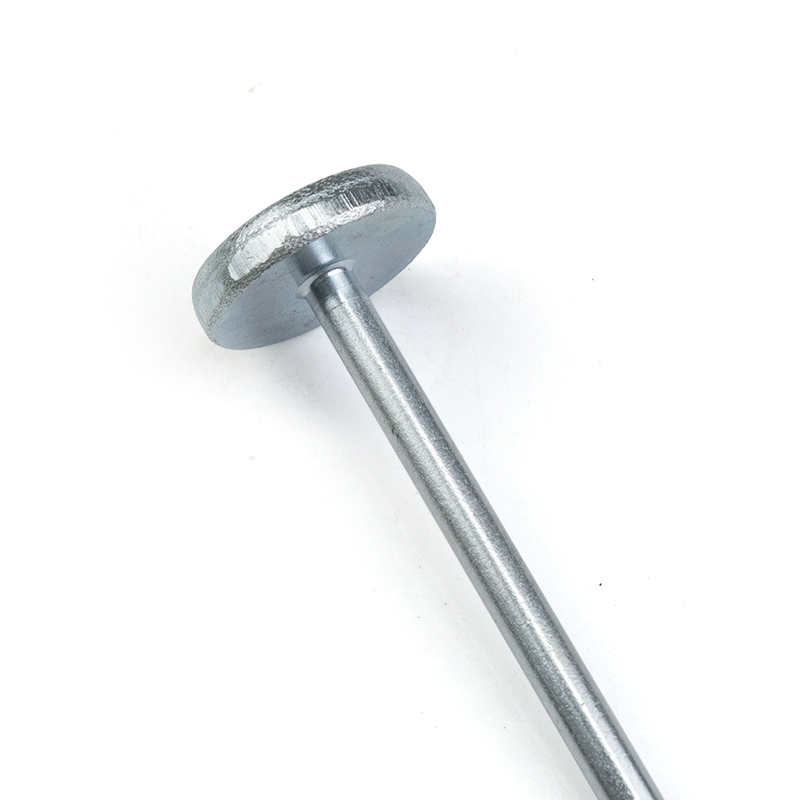 Non-standard Part Customized Carbon Steel Blue Zinc Plated Round Flat Head Special Metal Parts