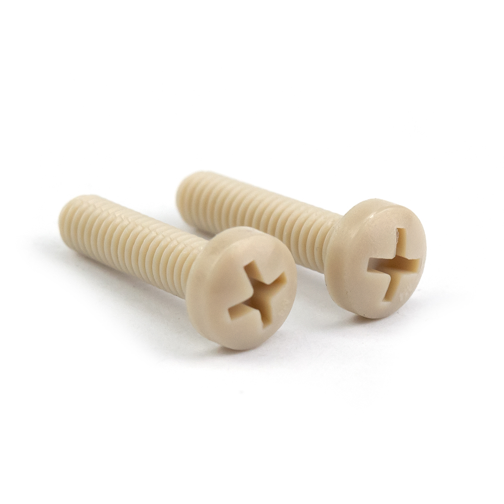 Complete set of PEEK hex bolt  hex socket bolt plastic fastening components  screw nut washer and spacer kit