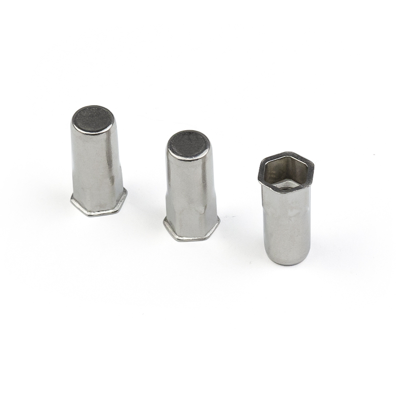 Stainless Steel Reduce Hex Head Inner-Hex Body Closed End Rivet Nut
