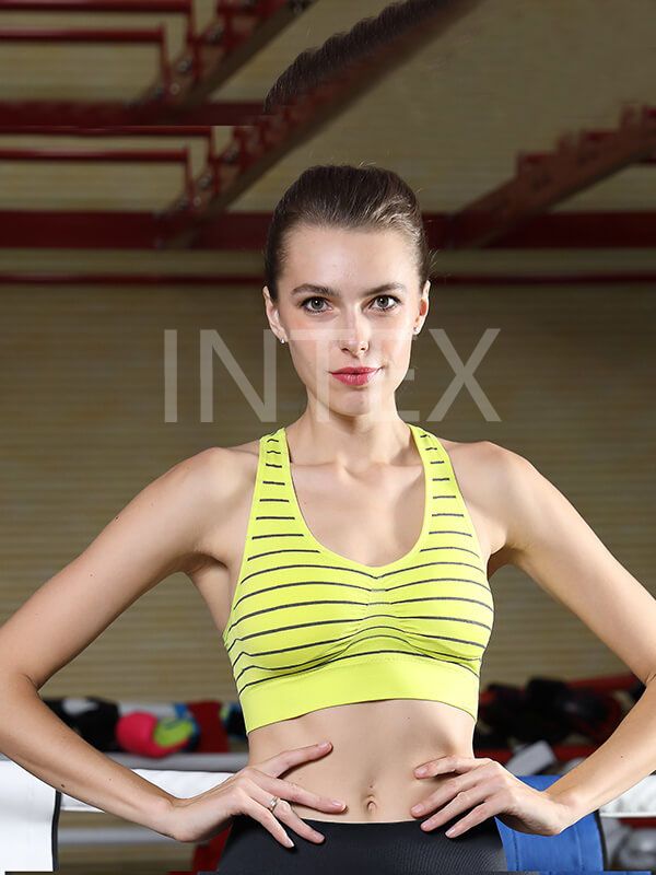 Seamless Girls smooth fashion Topt/Gym wear/Running/Active wear/Athlete wear