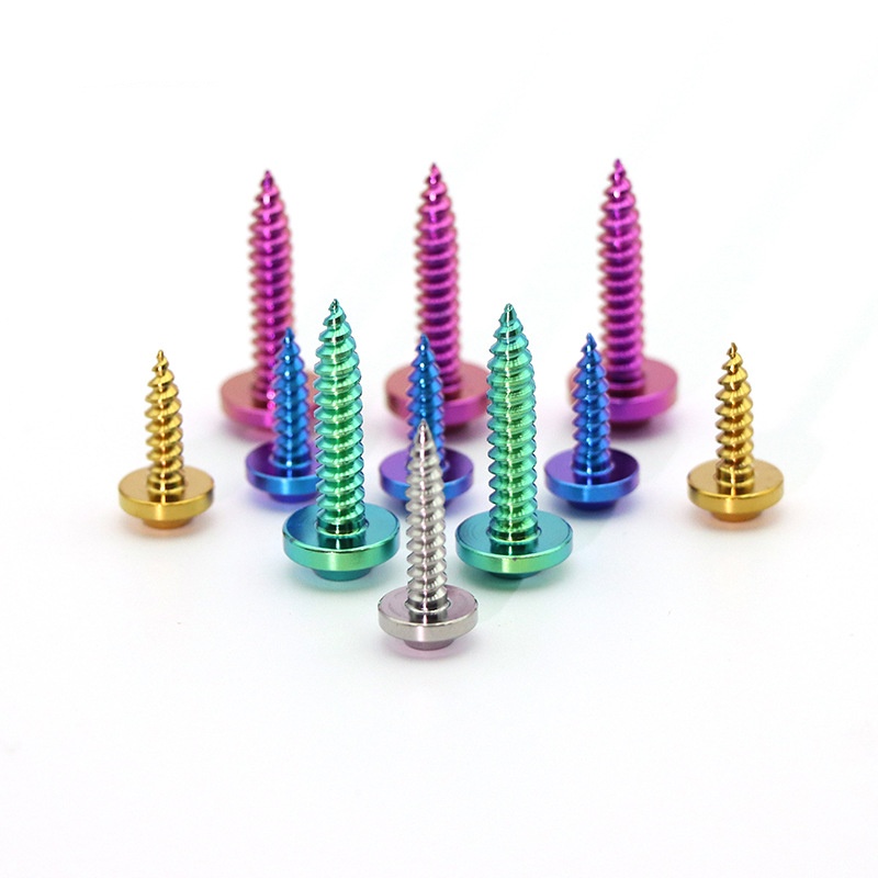 Torx Fly-head Titanium Alloy Self-tapping Screws for Motorcycle