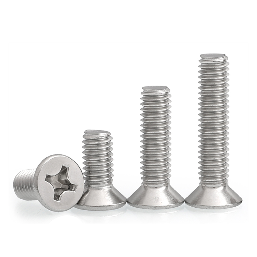 Stainless Steel DIN965 Flat Head Machine Screws