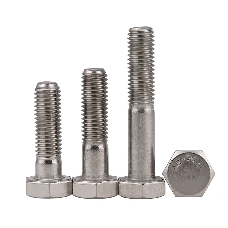 Stainless Steel DIN931 Hex Head Bolt With Partially Threaded