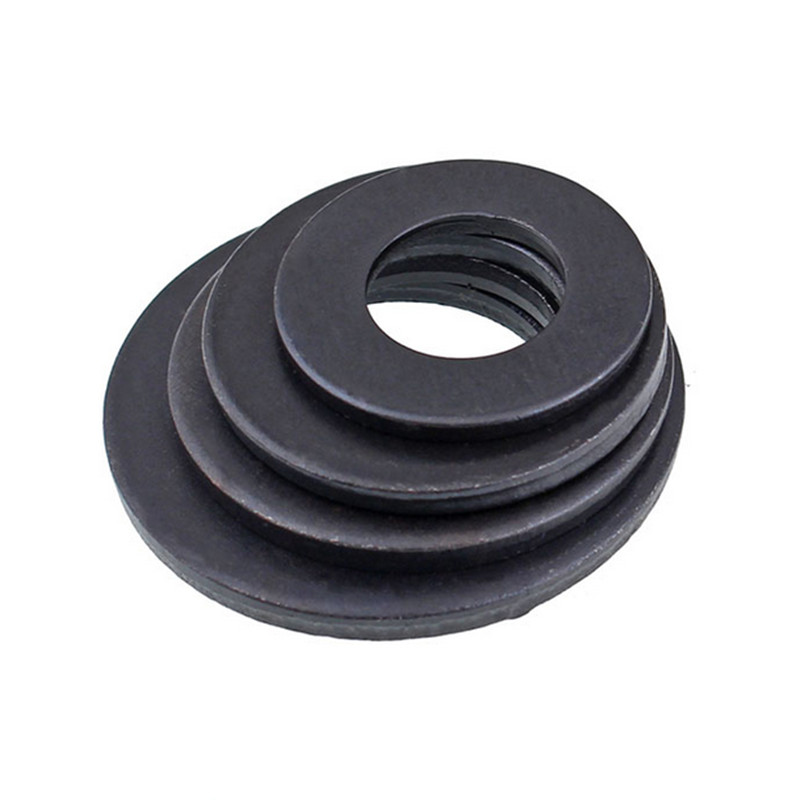 DIN Standard Carbon Steel Black Oxide Flat Washer