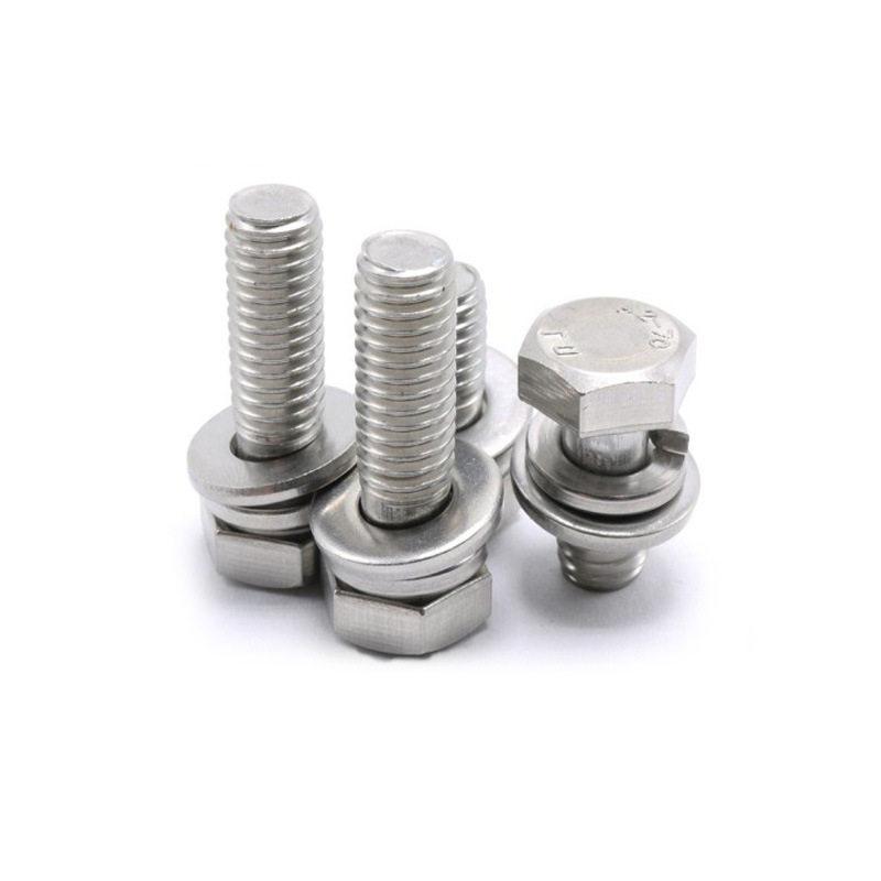 Stainless Steel Hex Head Bolt Combination Sems Screw