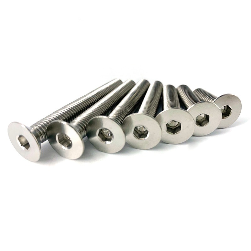 DIN 7991 Gr2/Gr5 Titanium Flat Head Countersunk Socket Bolt