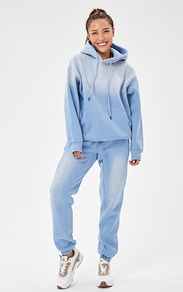 STAPLE HOODIE & JOGGERS IN BLUE